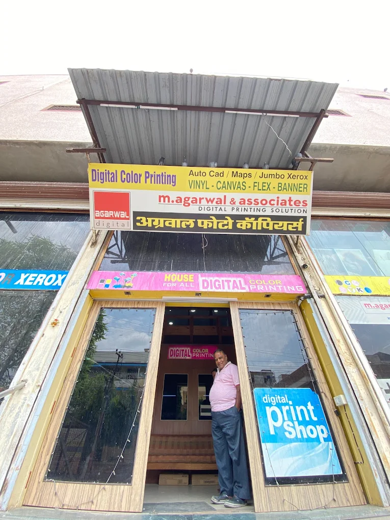 M Agarwal & Associates digital printing services
